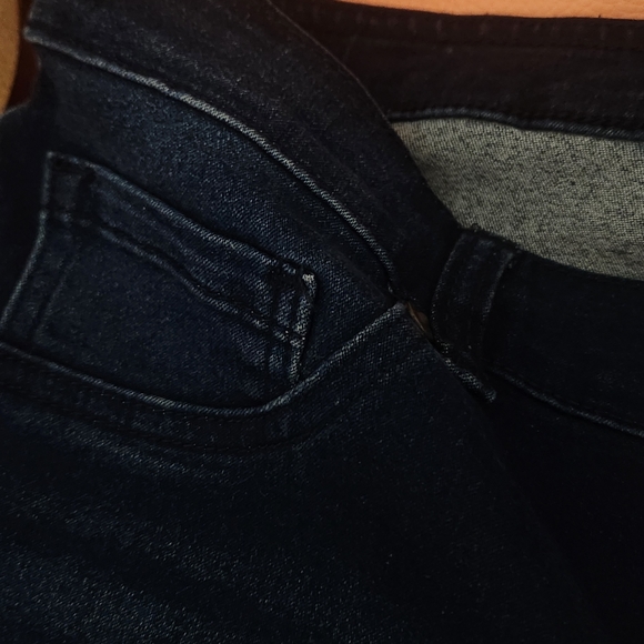 DG2 by Diane Gilman Dark Blue Jean Shorts - Picture 4 of 9